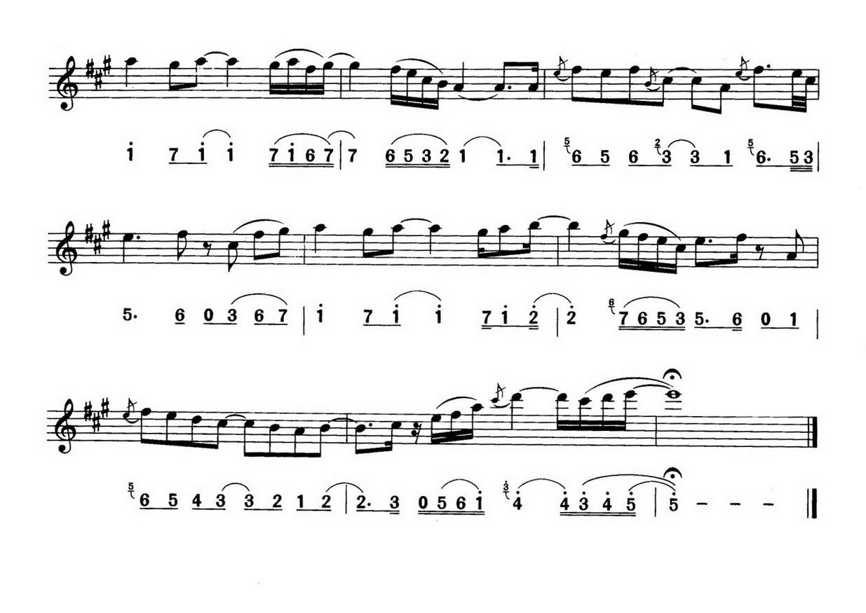 回家薩克斯譜_對(duì)照版_4 回家薩克斯譜_對(duì)照版_4